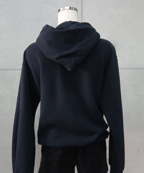black vintage hoodie