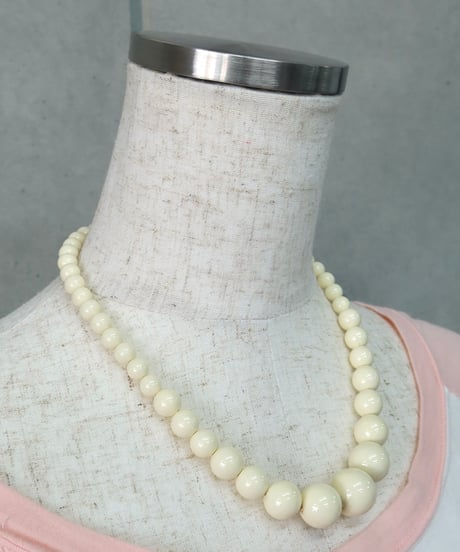 ivory beaded necklace
