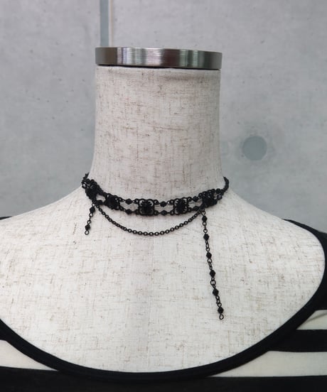 black choker