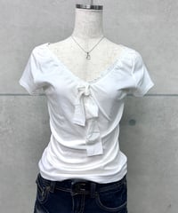 ribbon blouse top