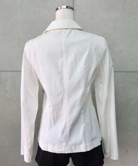 white tailored jacket