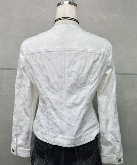 white camo pattern jacket