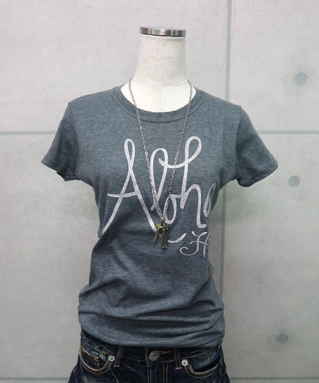 glitter print tee