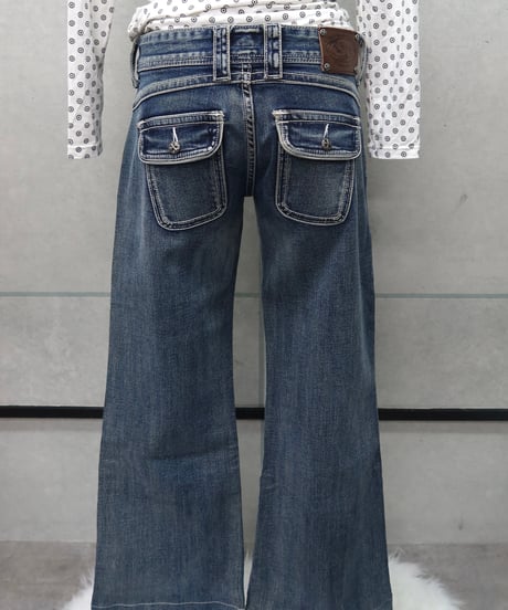y2k denim pants