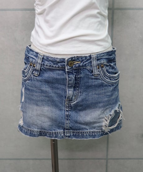 CECIL McBEE denim skirt