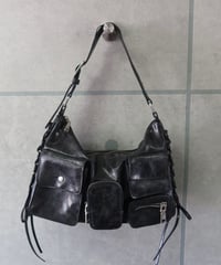 black cargo bag