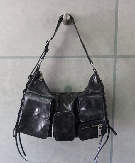 black cargo bag