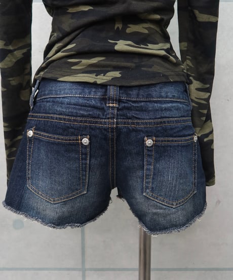 y2k denim shorts