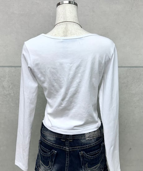 black up long sleeve tee