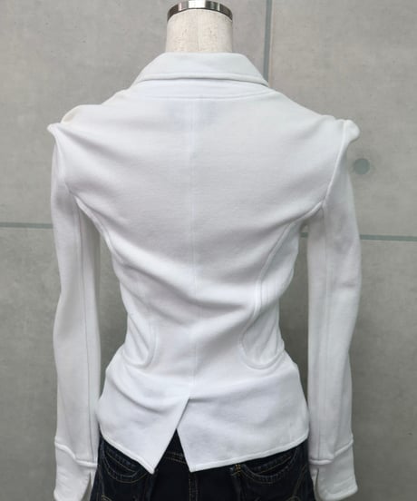 EMPORIO ARMANI zip tops