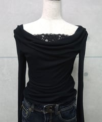 y2k off shoulder top