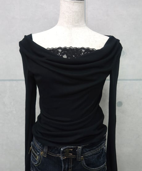 y2k off shoulder top