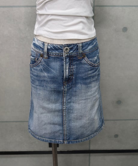 y2k denim skirt