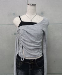 off shoulder knit
