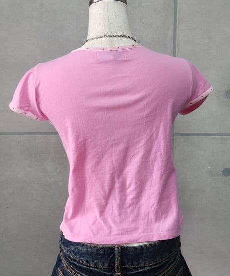jill stuart pink top