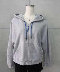 adidas cropped zip hoodie