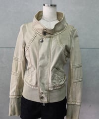 y2k olive jacket