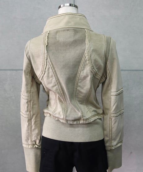 y2k olive jacket