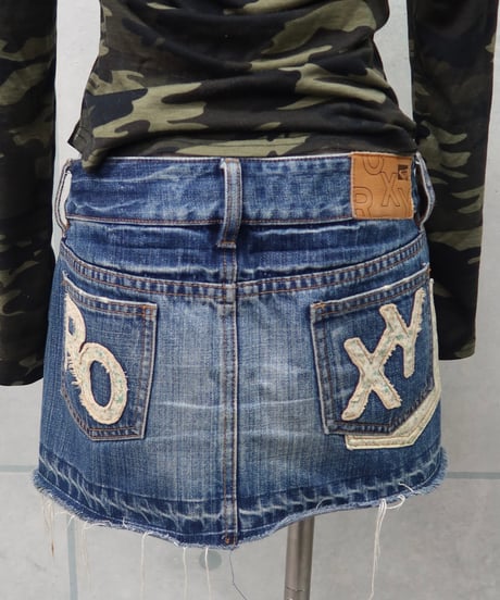 ROXY denim mini skirt