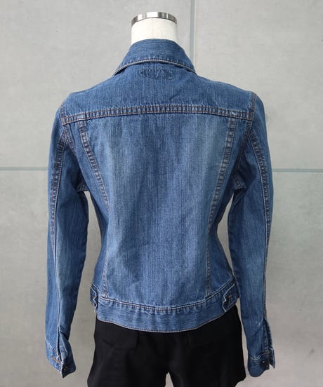 blue denim jacket