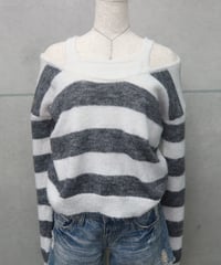 striped kint sweater