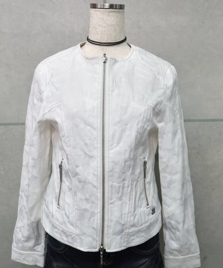 white camo pattern jacket