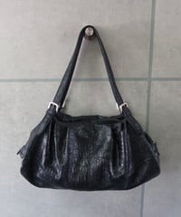 y2k croc embossed handbag