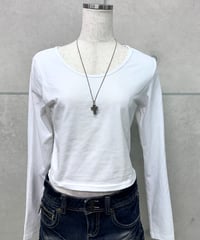 black up long sleeve tee