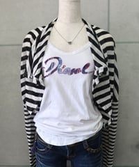 sly striped knit cardigan