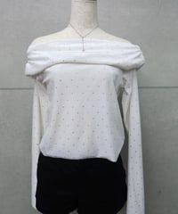 dot off shoulder
