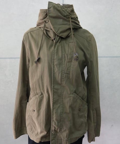 military hooded jacket