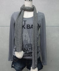 striped scarf