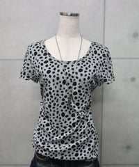 animal print tee