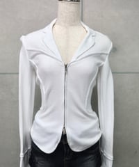 EMPORIO ARMANI zip tops