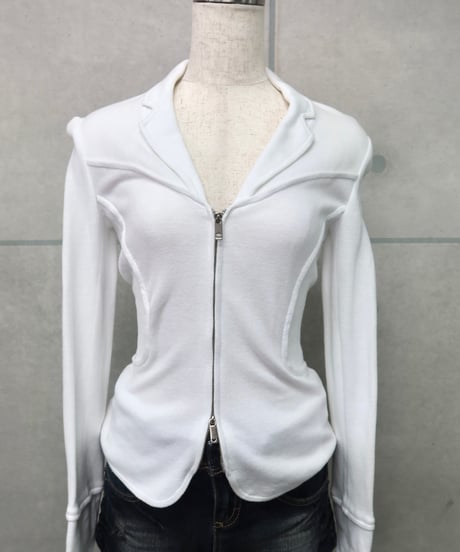EMPORIO ARMANI zip tops