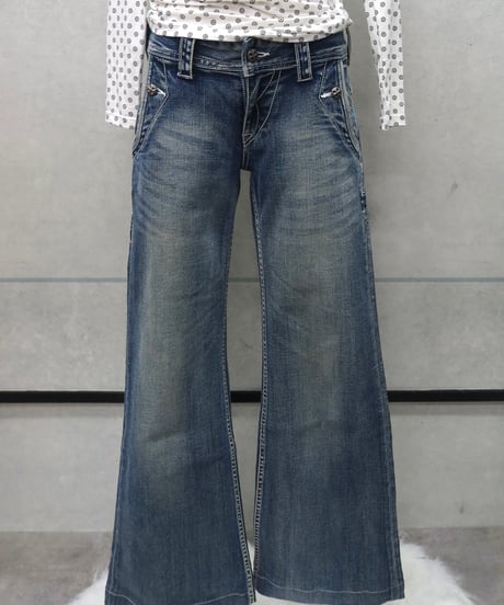 y2k denim pants