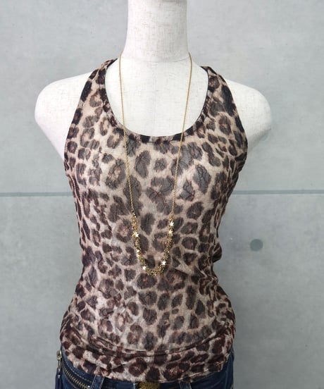 leopard tank top