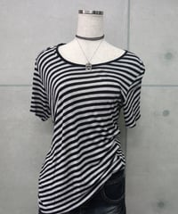 y2k striped tee