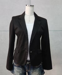 black tailored jacket