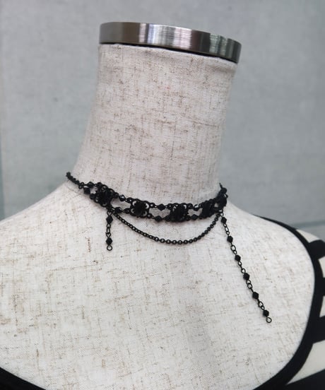 black choker