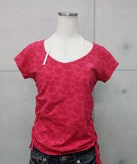 nike heart layered top