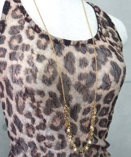gold star chain necklaces