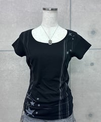 star print T-shirt