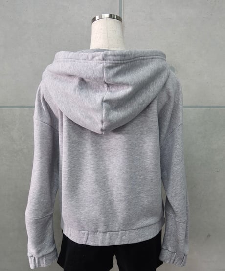 adidas cropped zip hoodie