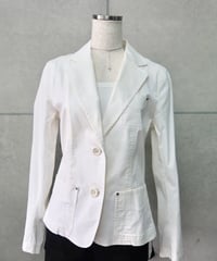 white tailored jacket
