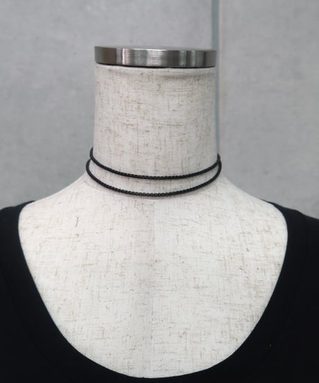 2way black necklace