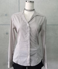 sunset ash striped shirt