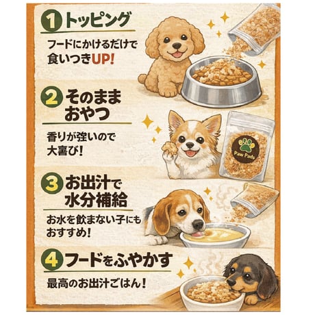 まぐろフレーク 100ｇ 無添加 犬用 【Paw Pads】