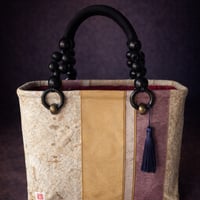 一閑張りMisato｜黒玉ハンドルの上品和モダンバッグ