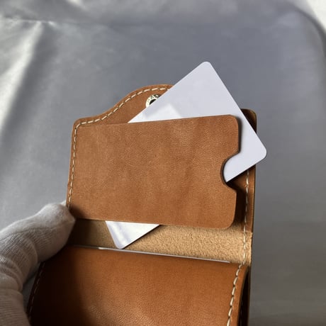 Pausa / Tochigi – Solid (LightBrown w/ Natural Stitch）